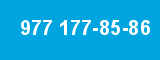 977 177-85-86 977 177-85-86